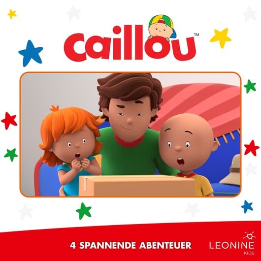Tonie-Figur Folgen 05-08: Der ungeduldige Forscher aus der Serie Caillou