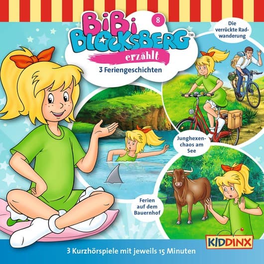 Tonie-Figur Bibi Blocksberg, Bibi erzählt, Folge 8: Feriengeschichten aus der Serie Bibi Blocksberg