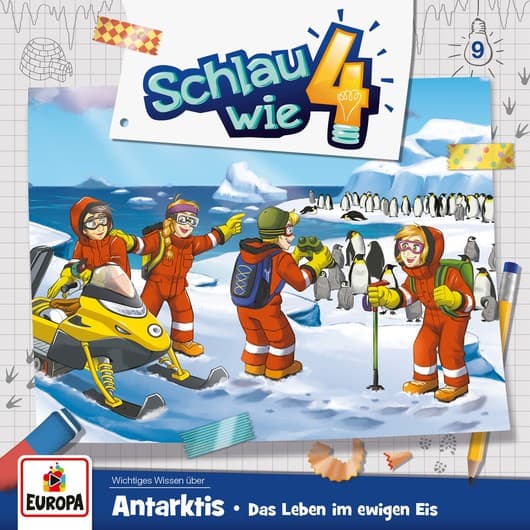 Tonie-Figur Antarktis. Das Leben im ewigen Eis aus der Serie Schlau wie Vier