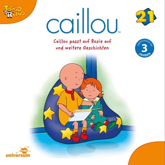Tonie-Figur Folgen 227-241: Caillou passt auf Rosie auf aus der Serie Caillou