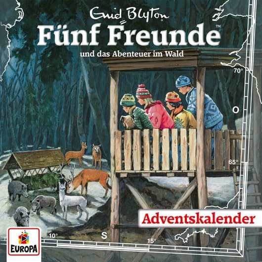 Tonie-Figur Adventskalender - Fünf Freunde und das Abenteuer im Wald aus der Serie Fünf Freunde