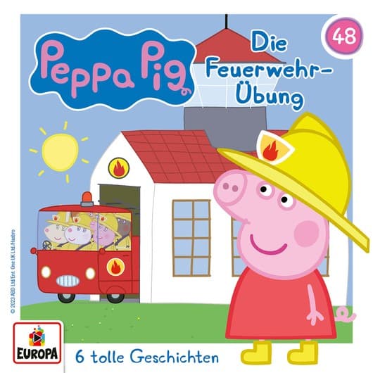 Tonie-Figur Die Feuerwehr-Übung aus der Serie Peppa Pig