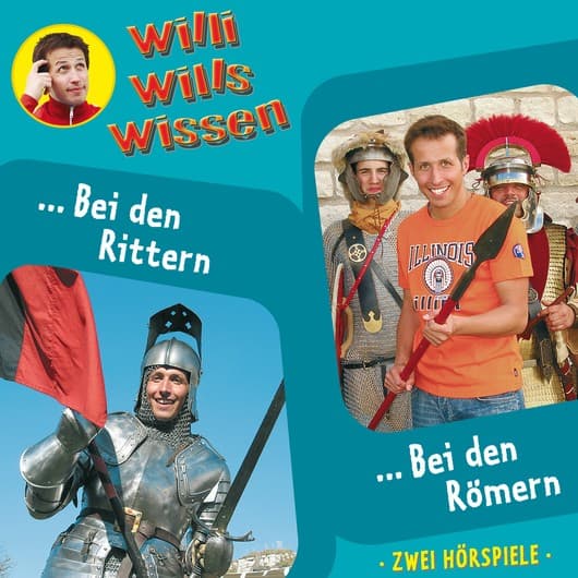 Tonie-Figur Bei den Rittern / Bei den Römern aus der Serie Willi wills wissen