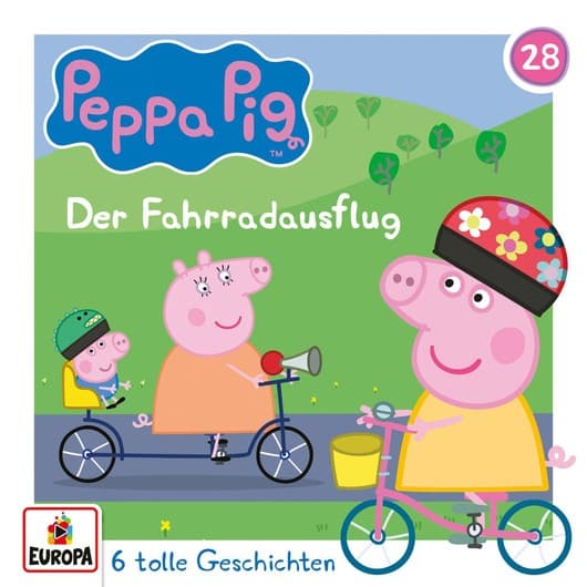 Tonie-Figur Der Fahrradausflug aus der Serie Peppa Pig