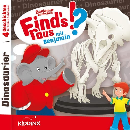 Tonie-Figur Benjamin Blümchen, Find's raus mit Benjamin, Folge 8: Dinosaurier aus der Serie Benjamin Blümchen
