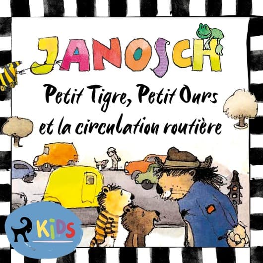 Tonie-Figur Petit Tigre, Petit Ours et la circulation routière aus der Serie Janosch