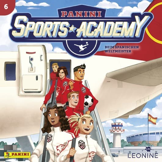 Tonie-Figur Folge 06: Beim spanischen Weltmeister aus der Serie Panini Sports Academy (Fußball)