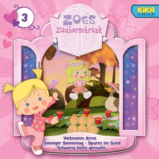 Tonie-Figur Verknotete Arme / Sonniger Sonnentag / Spuren im Sand / Schweres leicht gemacht aus der Serie Zoés Zauberschrank