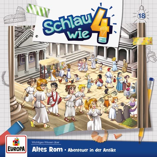 Tonie-Figur Altes Rom. Abenteuer in der Antike aus der Serie Schlau wie Vier