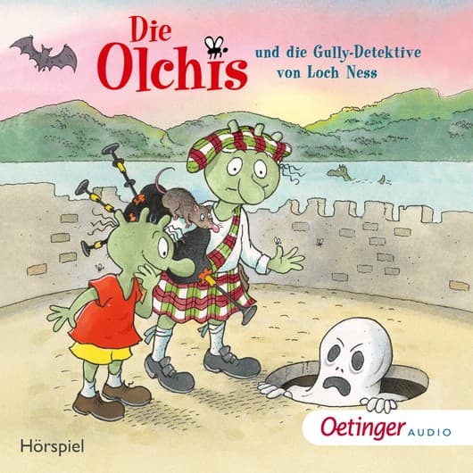 Tonie-Figur Die Olchis und die Gully-Detektive von Loch Ness aus der Serie Die Olchis