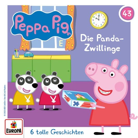 Tonie-Figur Die Panda-Zwillinge aus der Serie Peppa Pig