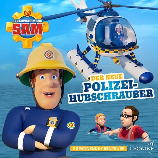 Tonie-Figur Folgen 160-164: Der neue Polizeihubschrauber aus der Serie Feuerwehrmann Sam