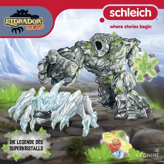 Tonie-Figur Folge 19: Die Legende des Superkristalls aus der Serie Schleich Eldrador Creatures