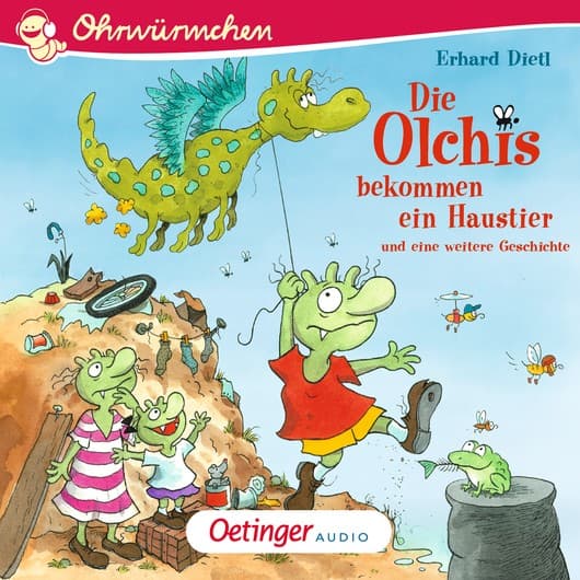Tonie-Figur Die Olchis bekommen ein Haustier und eine weitere Geschichte aus der Serie Die Olchis
