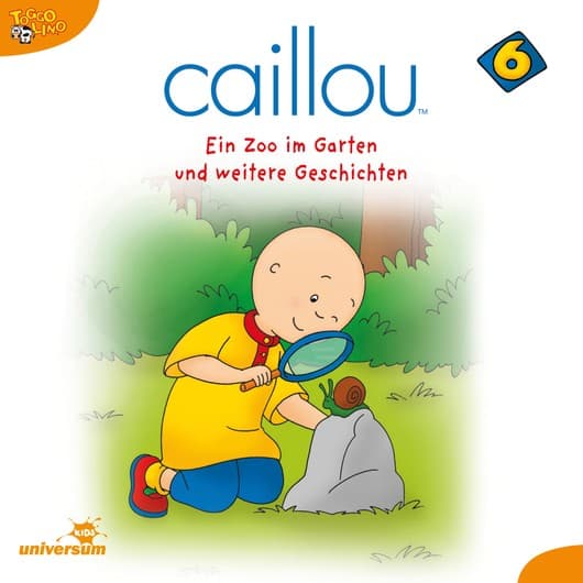 Tonie-Figur Folgen 64-75: Ein Zoo im Garten aus der Serie Caillou