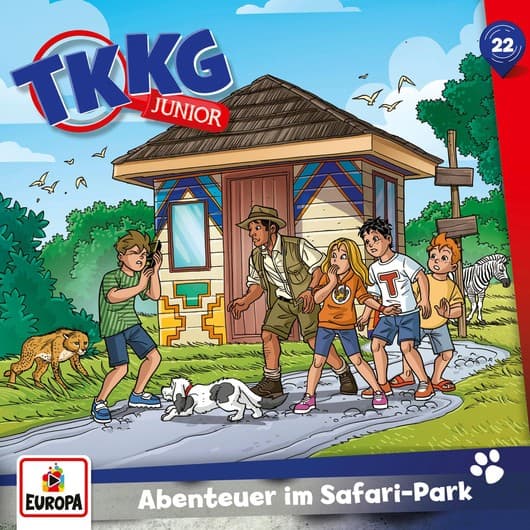 Tonie-Figur Abenteuer im Safari-Park aus der Serie TKKG Junior