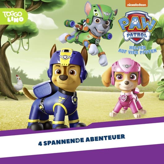 Tonie-Figur Folgen 221-224: Die Hunde retten Königin Gack-Gack aus der Serie PAW Patrol