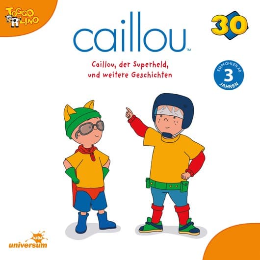 Tonie-Figur Folgen 314-319: Caillou, der Superheld aus der Serie Caillou