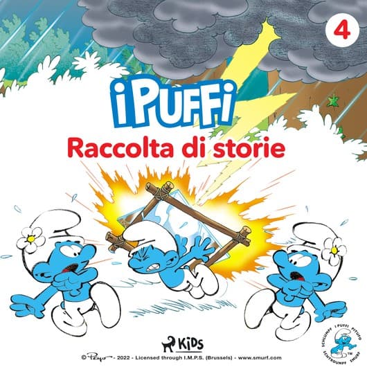 Tonie-Figur I Puffi - Raccolta di storie 4 aus der Serie Die Schlümpfe