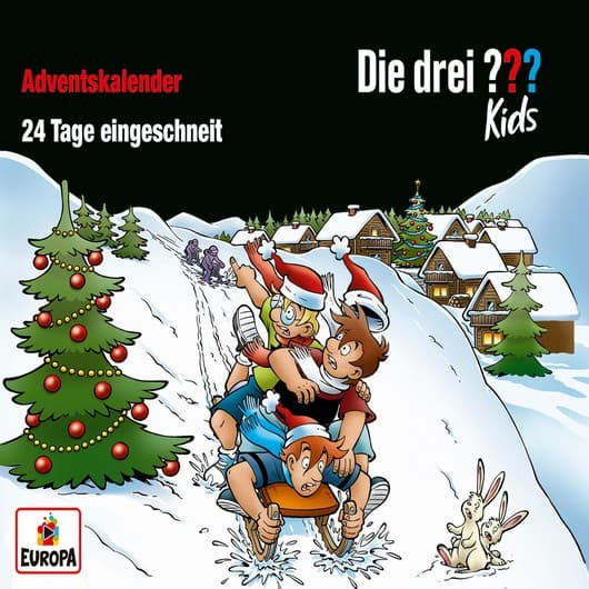 Tonie-Figur Adventskalender - 24 Tage eingeschneit aus der Serie Die drei ??? Kids