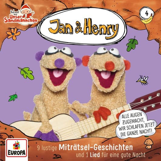 Tonie-Figur 9 Rätsel und 1 Lied aus der Serie Jan und Henry
