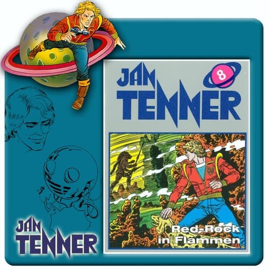 Tonie-Figur Jan Tenner, Folge 8: Red-Rock in Flammen aus der Serie Jan Tenner
