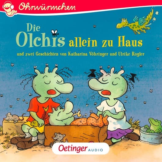 Tonie-Figur Die Olchis allein zu Haus und zwei Geschichten von Katharina Vöhringer und Ulrike Rogler aus der Serie Die Olchis