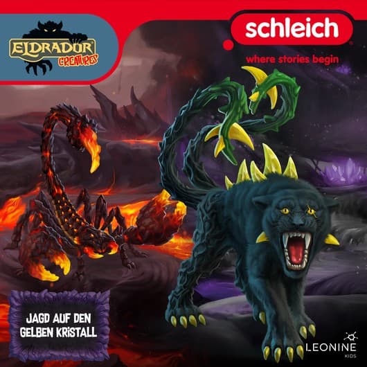 Tonie-Figur Folge 22: Jagd auf den gelben Kristall aus der Serie Schleich Eldrador Creatures