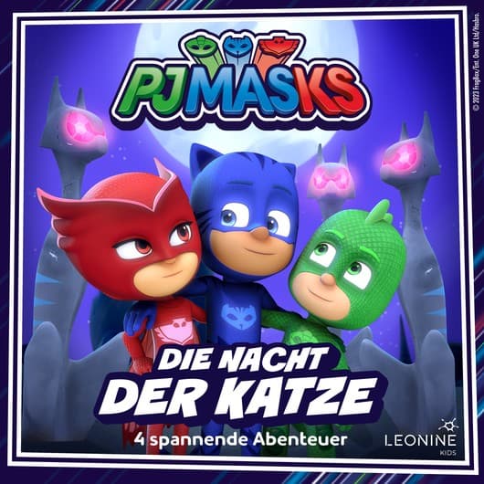 Tonie-Figur Folgen 59-62: Die Nacht der Katze aus der Serie PJ Masks