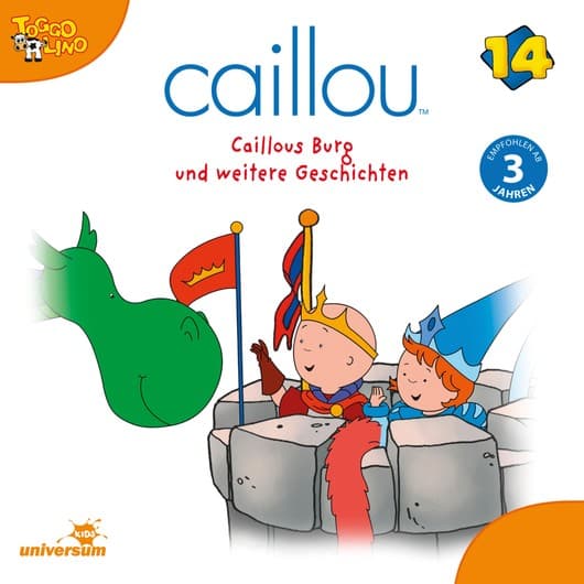 Tonie-Figur Folgen 167-178: Caillous Burg aus der Serie Caillou