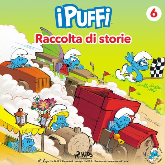 Tonie-Figur I Puffi - Raccolta di storie 6 aus der Serie Die Schlümpfe