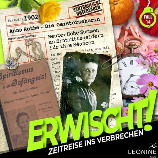 Tonie-Figur Folge 14: Anna Rothe - Die Geisterseherin aus der Serie Erwischt! Zeitreise ins Verbrechen