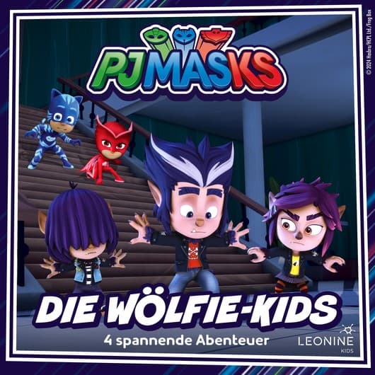 Tonie-Figur Folgen 79-82: Die Wölfie-Kids aus der Serie PJ Masks