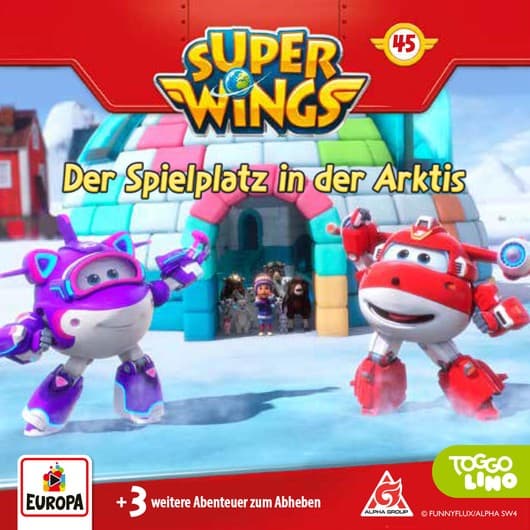 Tonie-Figur Folge 45: Der Spielplatz in der Arktis aus der Serie Super Wings