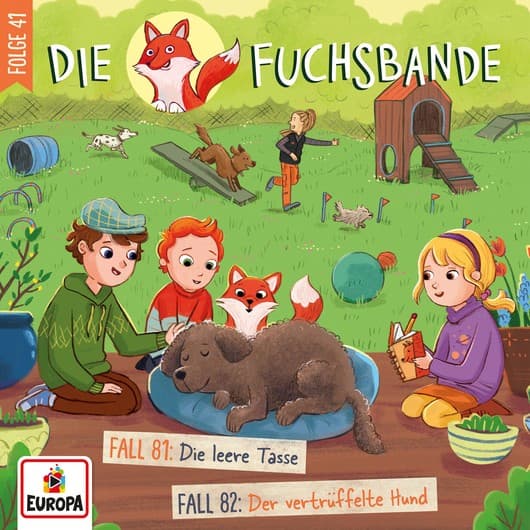 Tonie-Figur Fall 81: Die leere Tasse/Fall 82: Der vertrüffelte Hund aus der Serie Die Fuchsbande