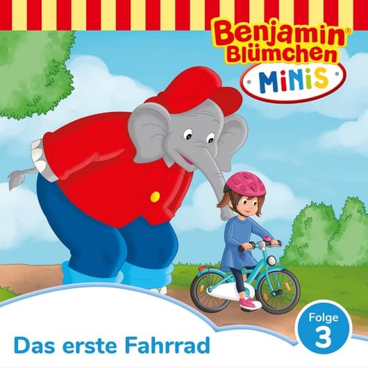 Tonie-Figur Benjamin Blümchen, Benjamin Minis, Folge 3: Das erste Fahrrad aus der Serie Benjamin Blümchen