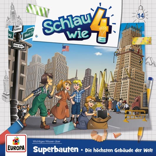 Tonie-Figur Superbauten. Die höchsten Gebäude der Welt aus der Serie Schlau wie Vier