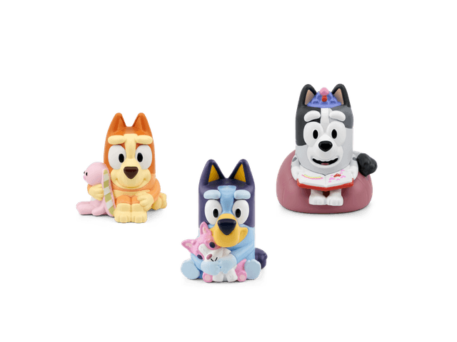 Tonie-Figur Multipack Bluey - Bluey, Bingo, Muffin aus der Serie Bluey